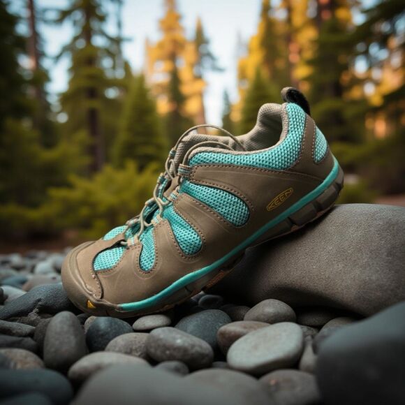 Big Kid Keen TREAD Lightly Sagewood Low Profile Shoes Size 5 - Picture 1 of 8